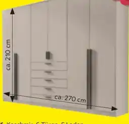 Möbelix James Wood Drehtürenschrank Angebot