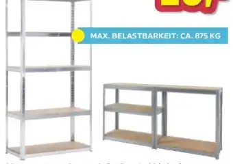 Möbelix Home Zone Schwerlastregal Luca Angebot