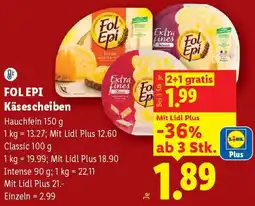 Lidl FOL EPI Käsescheiben Angebot