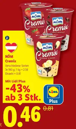 Lidl NÖM Cremix Angebot