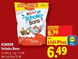Lidl Kinder Schoko Bons Angebot