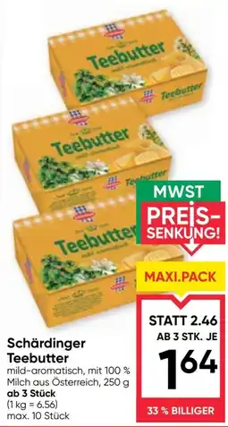 Maximarkt Schärdinger Teebutter Angebot