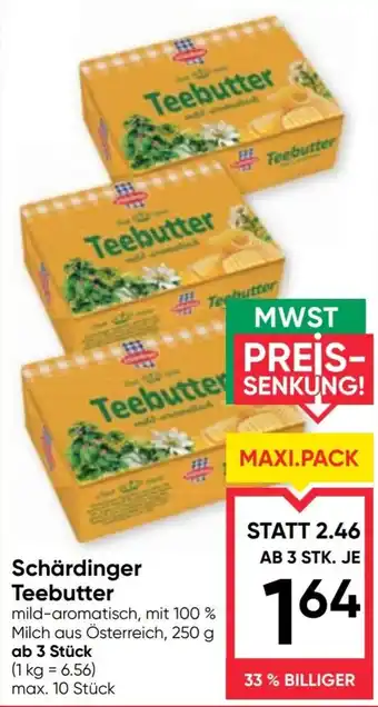 Maximarkt Schärdinger Teebutter Angebot
