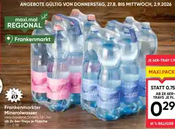 Maximarkt Frankenmarkter Mineralwasser Angebot