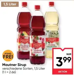 Maximarkt Mautner Sirup Angebot