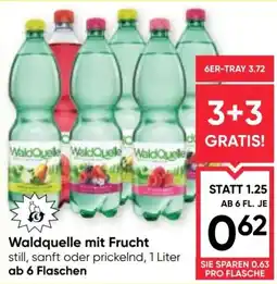 Maximarkt Waldquelle mit Frucht Angebot