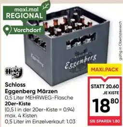 Maximarkt Schloss Eggenberg Märzen Angebot