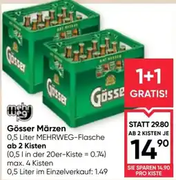 Maximarkt Gösser Märzen Angebot