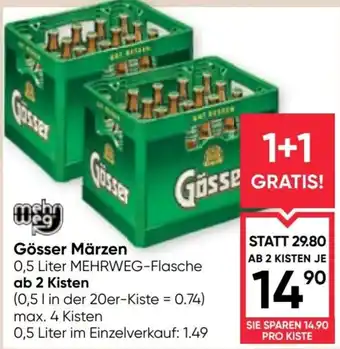 Maximarkt Gösser Märzen Angebot