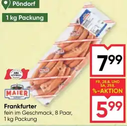 Maximarkt Maier Frankfurter Angebot