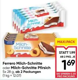 Maximarkt Ferrero Milch-Schnitte Angebot