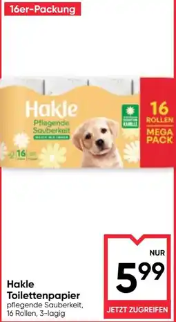 Maximarkt Hakle Toilettenpapier pflegende Sauberkeit Angebot