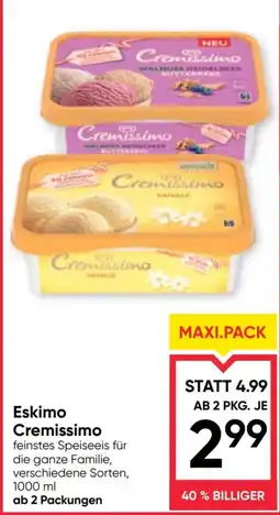 Maximarkt Eskimo Cremissimo Angebot