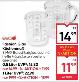 Maximarkt Fashion Glas Küchenmaß Angebot