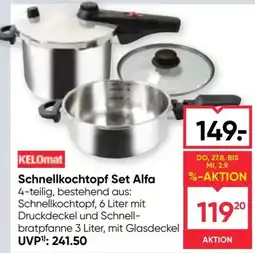 Maximarkt KELOmat Schnellkochtopf Set Alfa Angebot