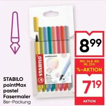 STABILO pointMax pastel Fasermaler