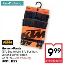 Maximarkt KTM Herren-Pants Angebot