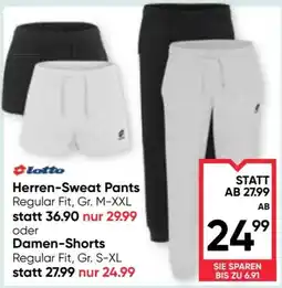 Maximarkt Lotto Herren-Sweat Pants Angebot