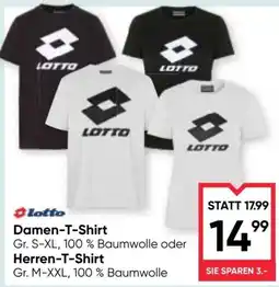 Maximarkt Lotto Damen-T-Shirt und Herren-T-Shirt Angebot