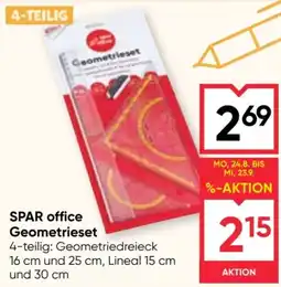 Maximarkt SPAR office Geometrieset Angebot