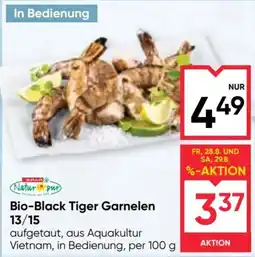 Maximarkt Bio-Black Tiger Garnelen Angebot
