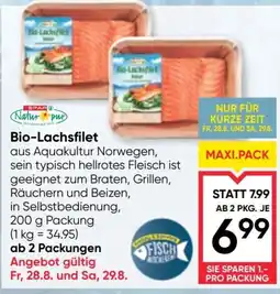 Maximarkt Bio-Lachsfilet Angebot