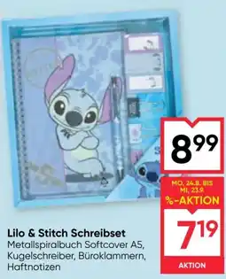 Maximarkt Lilo & Stitch Schreibset Angebot