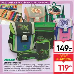 Maximarkt Jolly Schultaschenset Angebot
