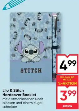 Maximarkt Lilo & Stitch Hardcover Booklet Angebot