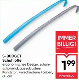 Maximarkt S-Budget Schuhlöffel Angebot