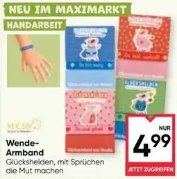 Maximarkt Herbo Wende-Armband Glücksheiden Angebot