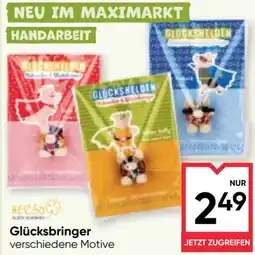 Maximarkt Glücksbringer verschieden Motive Angebot