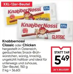 Maximarkt KnabberNossi Classic Angebot