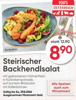 Maximarkt Steirischer Backhendlsalat Angebot