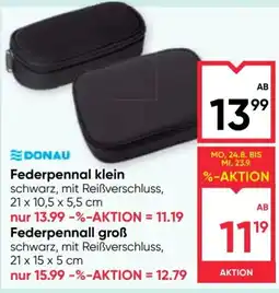 Maximarkt DONAU Federpennall klein Angebot