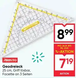 Maximarkt Aristo Geodreieck Angebot