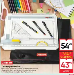 Maximarkt Aristo Zeichenplatten Set Angebot