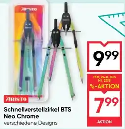 Maximarkt Aristo Schnellverstellzirkel BTS Neo Chrome Angebot