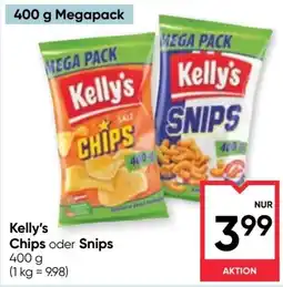 Maximarkt Kelly's Chips oder Snips Angebot