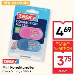 Maximarkt tesa Mini Korrekturroller Angebot