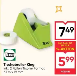 Maximarkt Tischabroller King Tixo Angebot