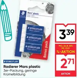 Maximarkt Staedtler Radierer Mars plastic Angebot