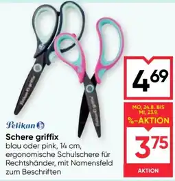 Maximarkt Pelikan Schere griffix Angebot