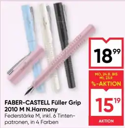 Maximarkt Faber-Castell Füller Grip 2010 M N.Harmony Angebot