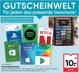 Maximarkt Gutscheinkarten Angebot
