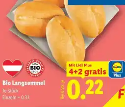 Lidl Bio Langsemmel Angebot