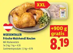 Lidl Wiesentaler Frische Maishendl Keulen Angebot