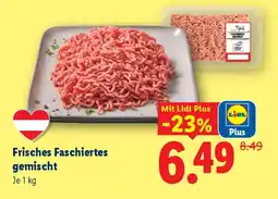 Lidl Frisches Faschiertes gemischt Angebot