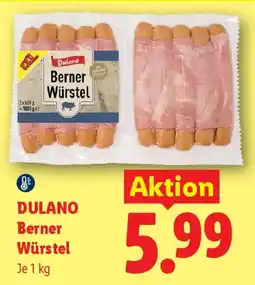 Lidl Dulano Berner Würstel Angebot