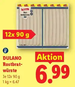 Lidl DULANO Rostbratwürste Angebot